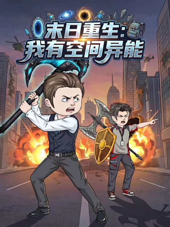末日重生，我有空間異能海報(bào)